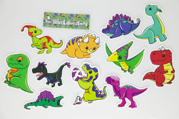 Prehistoric Playmates Sticker Pack
